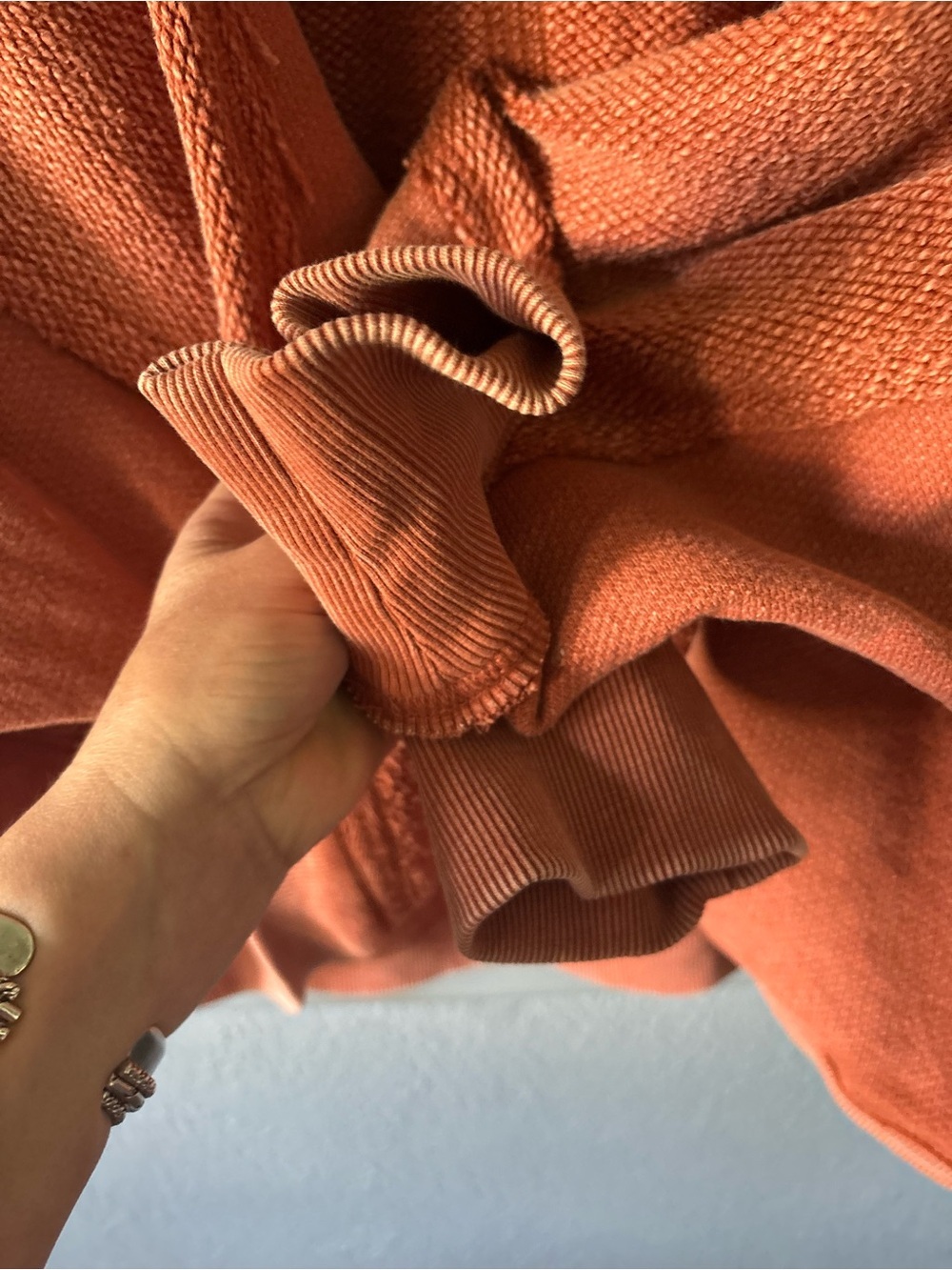 We The Free Forever Cardigan Auburn Cotton Size M - Picture 10 of 12